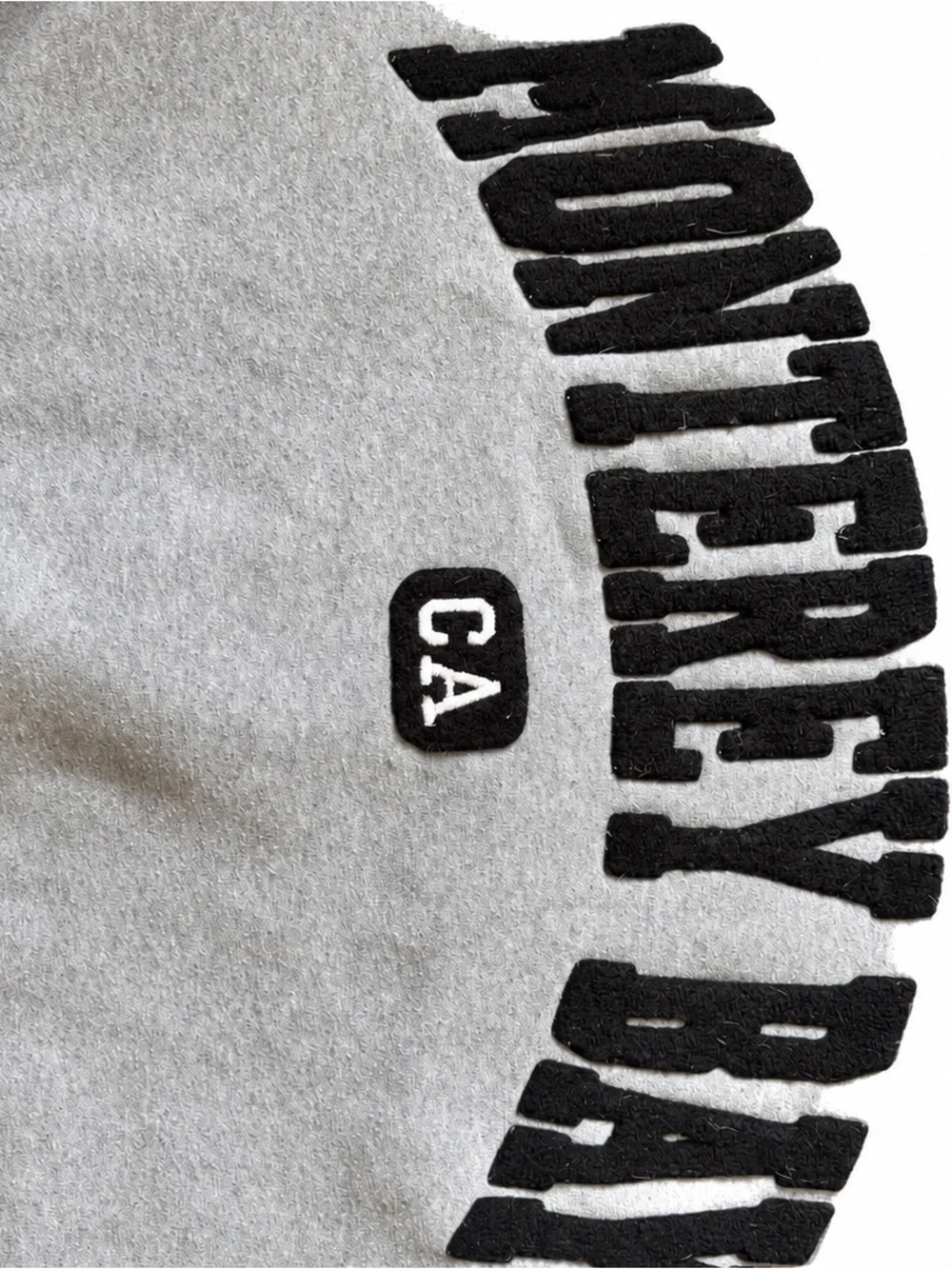 Monterey Bay CA Grey Crewneck Sweatshirt
